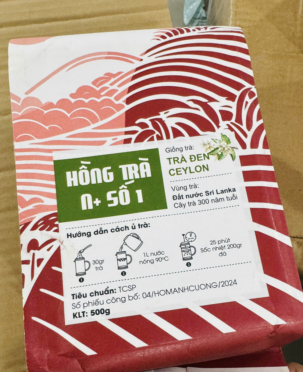 Hồng Trà Triệu Minh 500g